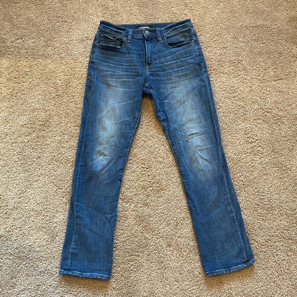 Express Mens - Classic Straight Cut Jeans